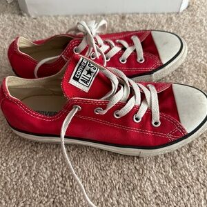 Kids Red Converse